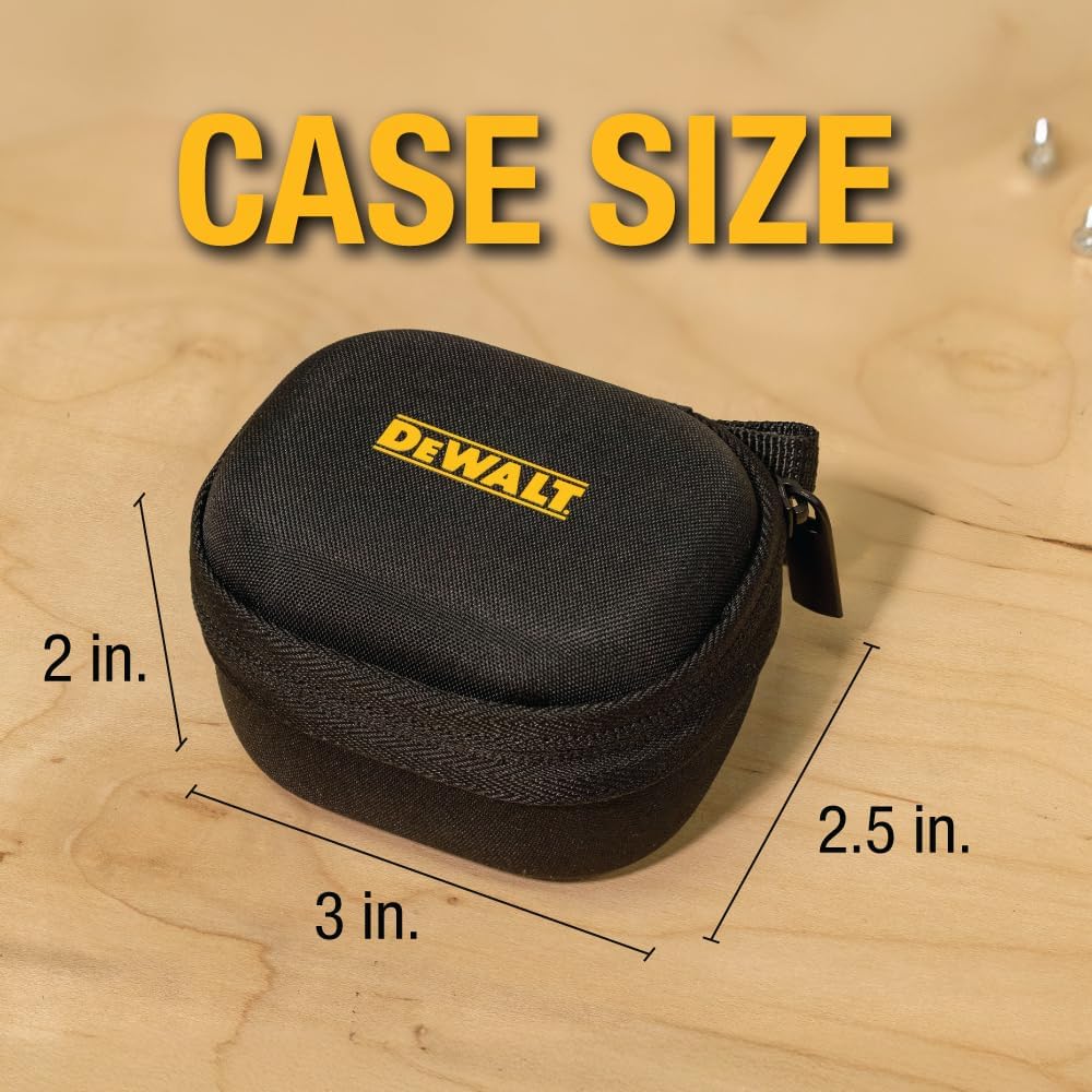 DEWALT Protective Headphone Case – TWS Earbuds & Wearable Speaker