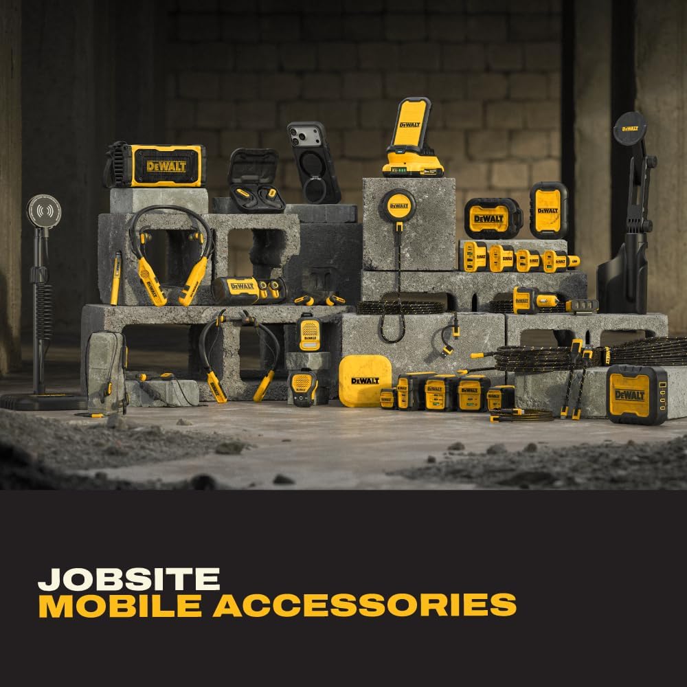 DEWALT Magnetic Wireless Charger with Kickstand, MagSafe Compatible Fast Charge