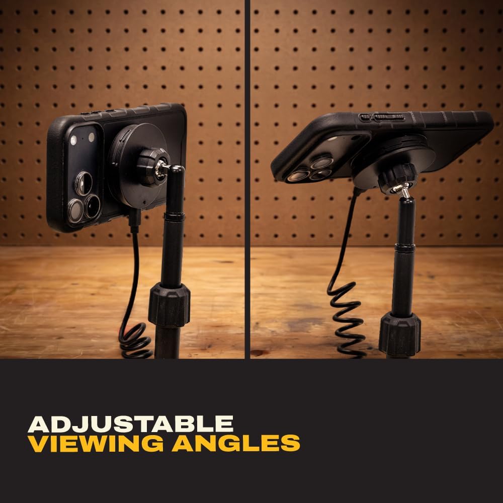 DEWALT Magnetic Wireless Charging Stand with USB Ports, MagSafe Compatible