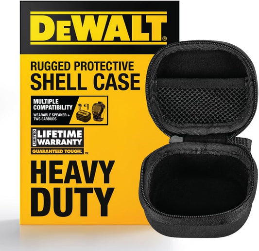DEWALT Protective Headphone Case – TWS Earbuds & Wearable Speaker