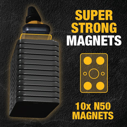 DEWALT Heavy Duty Magnetic Car Phone Holder – Universal Air Vent Mount