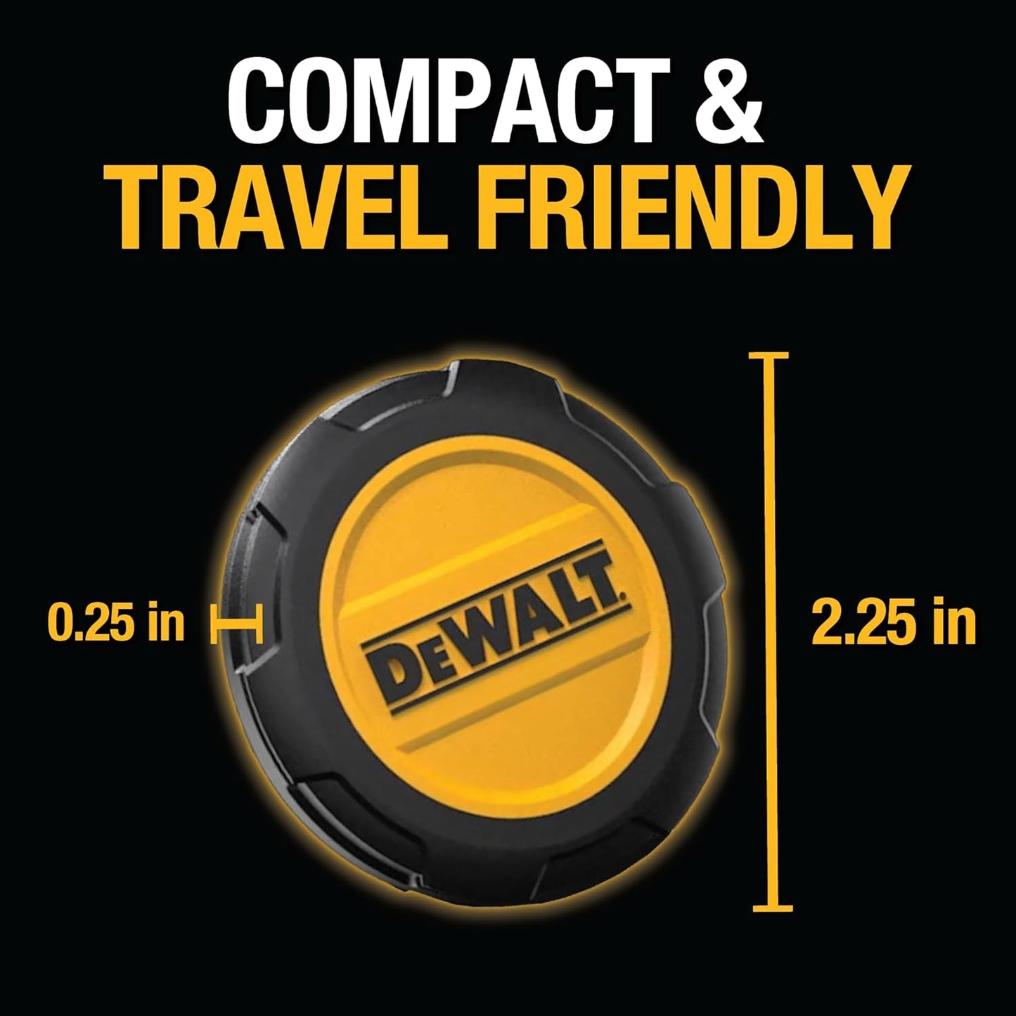 DEWALT Heavy Duty 15W Wireless Charger Pad – MagSafe Compatible iPhone Charger w/Wall Mount