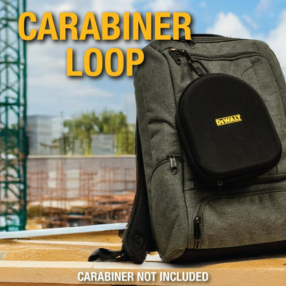 DEWALT Protective EVA Headphone Case – Compact, Shockproof & Water-Repellent