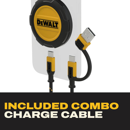 DEWALT Magnetic Wireless Car Phone Mount Charger – Vent & Dash Mount Holder