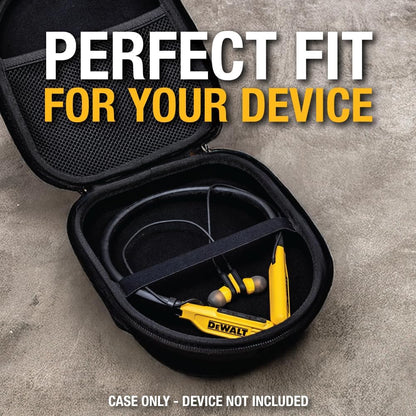 DEWALT Protective EVA Headphone Case – Compact, Shockproof & Water-Repellent
