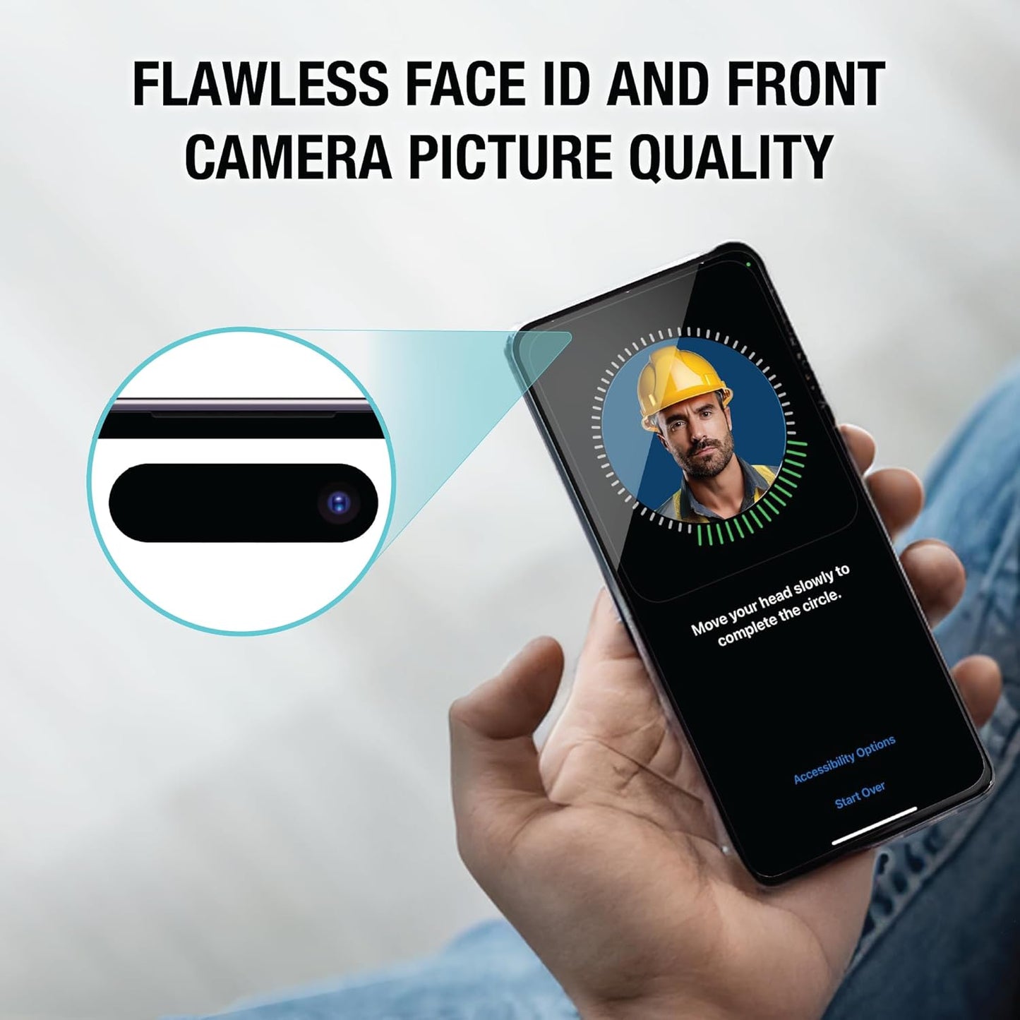 DEWALT iPhone Privacy Screen Protector 2-Pack – Anti Spy Tempered Glass