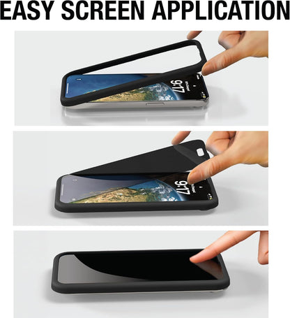 DEWALT iPhone Privacy Screen Protector 2-Pack – Anti Spy Tempered Glass