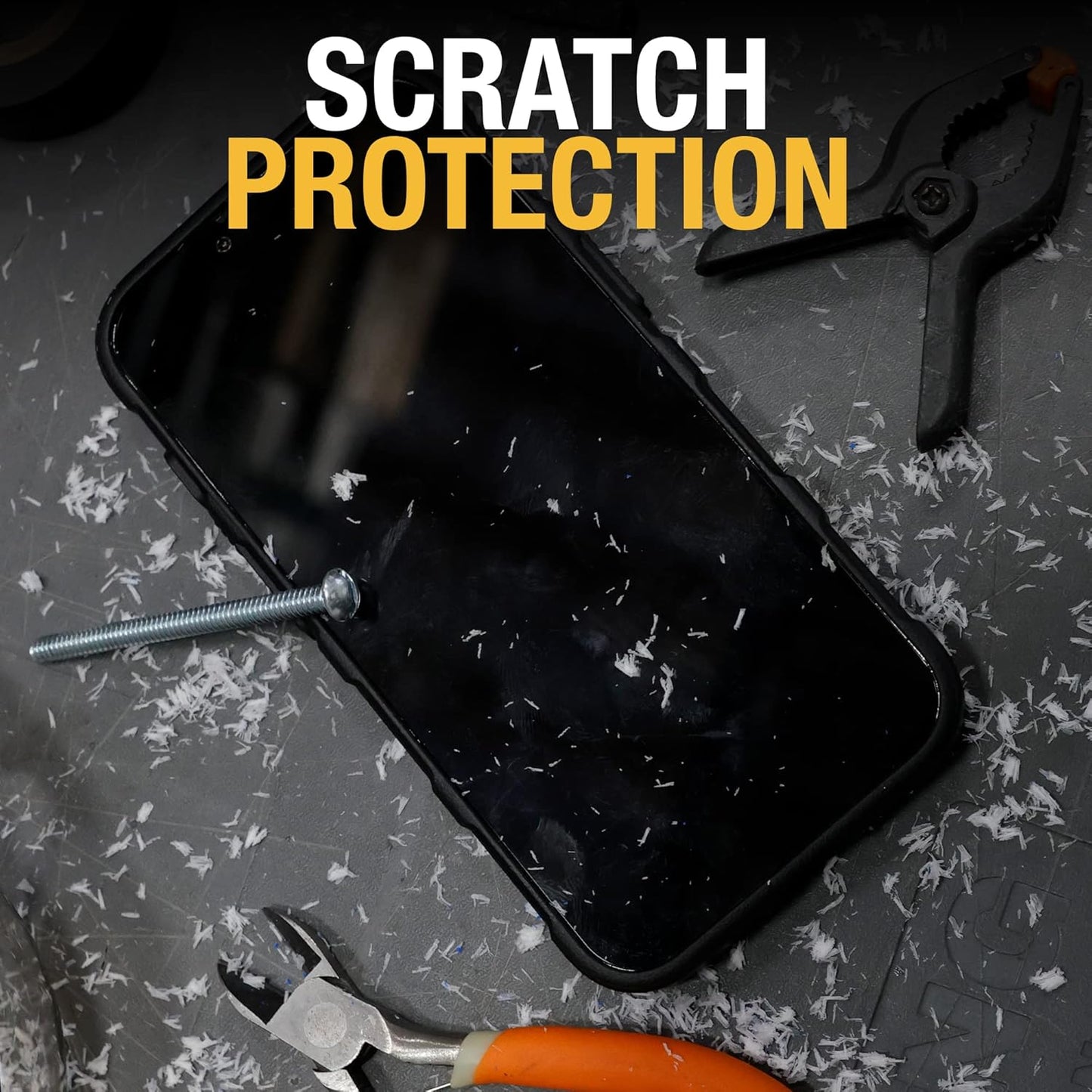 DEWALT Glass Screen Protector for iPhone 12 – Corning Tempered Strength
