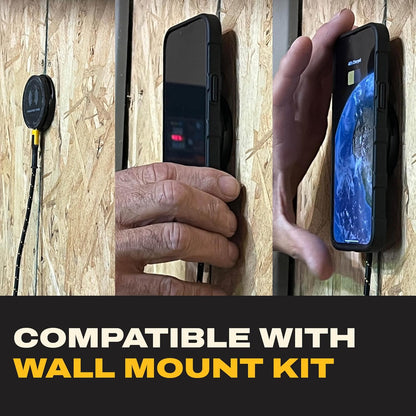 DEWALT Magnetic Wireless Car Phone Mount Charger – Vent & Dash Mount Holder