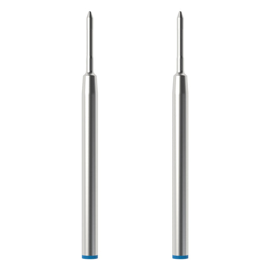 DEWALT Stylus Pen Ink Refills – 2-Pack Ballpoint Replacement Cartridges, Fits DEWALT 3-in-1 Stylus Pen, Black or Blue Ink