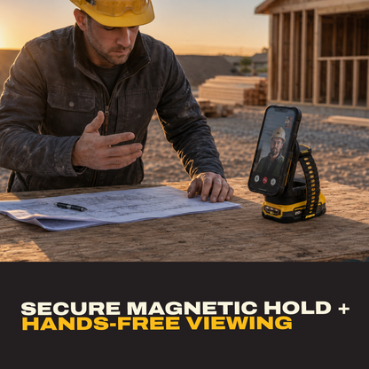 DEWALT 2-in-1 Magnetic Wireless Charger for Phone and Apple Watch, 20V MAX