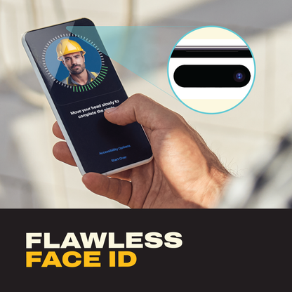 DEWALT Privacy Screen Protectors for iPhone 17 Air/Pro/Pro Max (2-Pack) – Anti-Spy 9H Glass