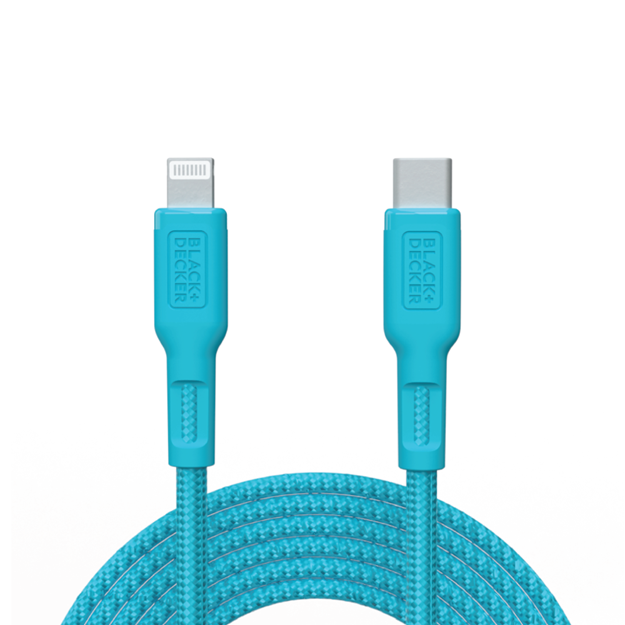 Lightning to Type C Charging Cable, 9 Ft, BD Loch Ness