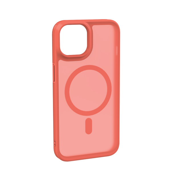 iPhone 14 Plus Magnetic Phone Case, BD Coral Rose 